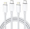 ANSEIP USB C auf Lightning Kabel 1M 2Pack, MFi-zertifiziertes iPhone Ladekabel für iPhone 14/13/12/11/X/XS/XR/8 Plus, Schnellladekabel für Typ-C Ladegeräte