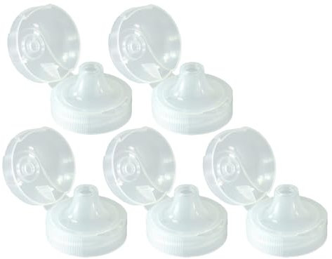 kavodrink 5 x Flip-Top-Deckel für Tritan Trinkflasche Wasserflasche - Sport - Fahrrad - Fitness - BPA-frei