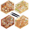 Laralily 4 Sets DIY 3D Sticker Scene + 2Pcs Tweezer, Fun DIY Stickers Scene, Machen Sie Ihren eigenen Blumenzimmer,3D Sticker Katzencafé, Cartoon Aufkleber Kinder Szenenaufkleber,Stressabbau