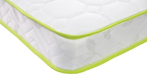 Sareer Kids Memory Foam Mattress – 2ft6 Small Single, Hypoallergenic & Comfortable, Quilted Top, Supportive Sleep for Children, Breathable, 75 x 190 cm, Made in UK