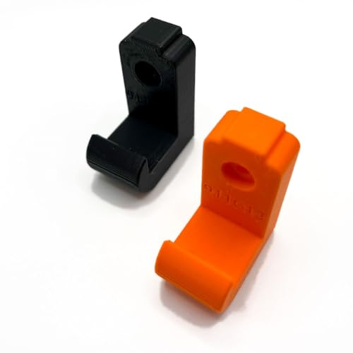 3Dudes & Dad Wall Mount Display Bracket compatible with LEGO® Technic Porsche GT3 RS - Custom Designed Storage Hook for Set 42056 - 3D Printed Plastic - Supplied With Mounting Hardware