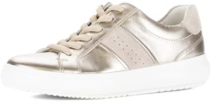 Gabor Damen Low-Top Sneaker, Frauen Sandalen,Ultra-Light,Amazon,bequem-e,bequemlichkeit,breite,extra,fersen-Riemen,weit,Puder/oasi,41 EU / 7.5 UK