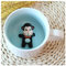 Hotmiss 3D-Kaffeetasse mit niedlichem Tiermotiv, Cartoon-Keramikfigur, Teetasse für Frauen, Freunde, Morgenbecher für Tee, Saft, Milch, Schokolade, Cappuccino