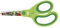 Wedo 7333011 Bastelschere Fantastic, Motiv Monster, 13cm, grün