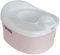POTTY CHAMP - 3-in-1 Kinder Töpfchen + Toilettensitz + Tritthocker - einfach zu reinigen - mit herausnehmbarem Innentopf - ab ca. 18 Monate bis ca. 4 Jahre rosa