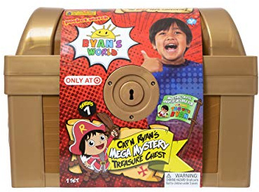 RYAN'S WORLD BK00755 Ryans Mega Mystery Schatztruhe