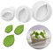Case Cover Rose Blätter Fondant Ausstechform Sweetly TUT Es Fondant Ausstecher Für Kuchen Dekorieren, Blatt Moulds, 3er-Pack