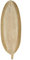 Banana Leaf Plate Trinket Tray Decorative Tray,Nuts Snacks Tray 1Pcs Afternoon Tea Serving Tray Non-Deformation Dessert Serving Plate, Fruit Dishes(Gold-Leaf-Small)