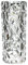 Vase en plastique incassable incassable pour décoration d'intérieur, vase épais en cristal transparent pour fleur en forme de diamant comme du verre, grande taille, vase pour fête de mariage, 29 cm de