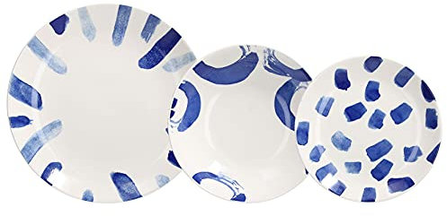 Servizio di piatti da tavola in porcellana MADISON PAINT TOGNANA PORCELLANE