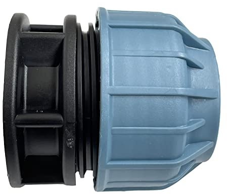 Gartenschlauch-Endstopf Endstück | Endstopfen für Bawässerungssystem im Garten | Schlauch-Stopfen | Verschlussstopfen für Wasserschlauch 25 mm