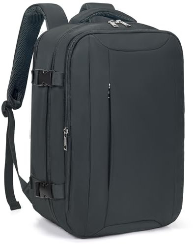 VMIKIV Zaino per Ryanair 40x20x25 Zaino da Viaggio Aereo Bagaglio a Mano Piccolo Borsa da Cabina Zaini Donna Uomo per Scuola Lavoro