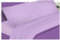 Passione per le tele Completo Letto Lenzuola Cotone Percalle, Lenzuola e 2 Federe da Letto, 100% Cotone Made In Italy, Biancheria da Letto Tinta Unita (matrimoniale, lilla)