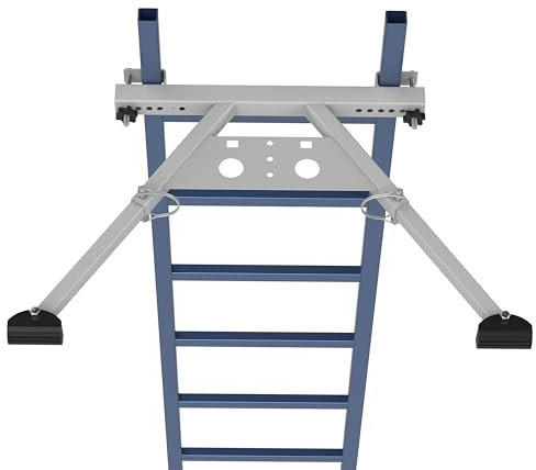 Leiterstabilisator, Dachleiter, Leiterstabilisator für Dach, Wandabstandshalter, Leiterzubehör, Sicherheit, Stabilität, einfache Handhabung, 172 kg Gewichtsklasse