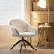 B&D home XXL Esszimmerstuhl Lena | Loungesessel & Polsterstuhl mit breiter Sitzfläche | Industrial Design für Wohnzimmer, Schlafzimmer & Esszimmer | Bequem & modern in Creme, 14502-CREM