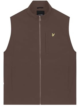 Lyle & Scott Herren Softshell-Weste, Grau, S