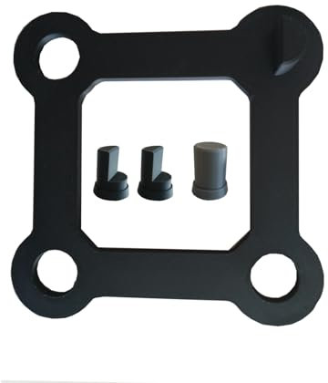 Twowinds - Plantilla Taladro (96 mm) Compatible con Festool MFT/3 DIY - Plantilla Mesa Fresado MFT - Plantilla de Perforación