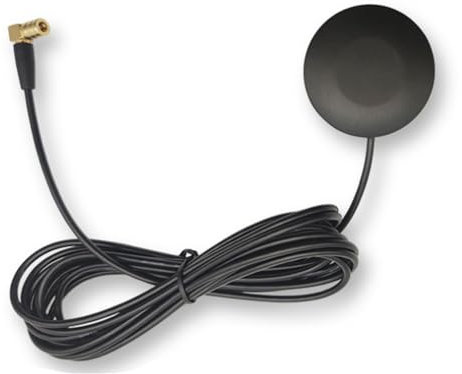 YOUNLEN Dab/Dab+ Antena de Radio de Coche Dab Antena para automóvil SMB Adaptador con Cable de extensión de 9.8ft Compatible para Pioneer Kenwood Alpine Pure JVC Jensen