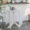 Yaland Tischdecke Spitzen Design Abwaschbar Floral Muster Garten Tischdecken Tischwäsche Tischtuch für Draußen Esszimmer, Küche, Garten, Party, Hochzeiten oder Haushalt LxB 90x130cm