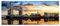wandmotiv24 Leinwandbild London Tower Bridge, England, Themse 120x50cm (BxH) M1068