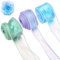 Crafans 3 Rollen schimmerndes transparentes Band, 45 mm x 9 m, 3 Farben, schillernd, Polycooton-Bänder, glitzernde Chiffonbänder für Blumenstrauß, Dekoration, Geschenkverpackungen