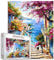 1000 Stück Puzzles für Erwachsene SeasideTown Malerei Jigsaw Puzzle Corner Street View Puzzles für herausfordernde Familie Aktivität Spiel DIY Puzzle Wanddekoration Familie Puzzle perfekt Game Nights