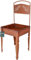 KOTARBAU® Dekorativer Stuhl Garten-Skulptur aus rostigem Stahlblech 75 cm