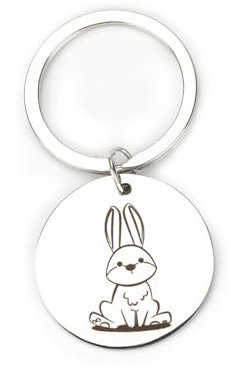 Schlüsselanhänger Mit Niedlichem Hasenmotiv, Perfekte Persönlichkeit Geschenke Für Frauen, Ideal Als Kleines Geschenk Für Die Guter Freundin, Schwester Oder Zum Geburtstag, Geschenke Für Frauen