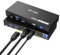 MT-VIKI USB 3.0 KVM Switch HDMI 2 Port 4K@60Hz/2K@144Hz KVM Switcher 2 Computer 1 Monitor mit 3 USB-A+ 1 Typ-C