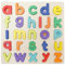 Tabanzhe Wooden Jigsaw Puzzles Kids ABC Alphabet Learning jigsaw Early Education Colorful Letter Montessori Puzzles Gifts for Boys Girls Children(Lowercase Letters)