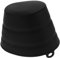 POPETPOP Forniture per grigliate Barbecue Sostituzione Rivestimento all'aperto imbastitura Secchio Pieghevole in Silicone Fodere del Vassoio del Grasso Accessorio Grill Gel di silice Nero