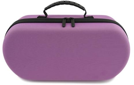 Haartrockner-Tragetasche für Dyson Supersonic-r – Premium EVA-Reise-Aufbewahrungstasche (39x21x12cm) – kompaktes & stoßfestes Design mit sicherer individueller Passform – stilvolle schwarze Hülle mit