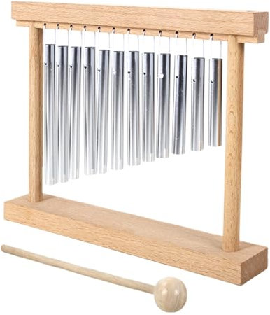 Perkussions Chimes - Pädagogische Handglocken - Leichte Windspiele Pädagogisches Lernspielzeug Für Soziale Gemeinschaft Familie Innenraum Klassenzimmer Tempel