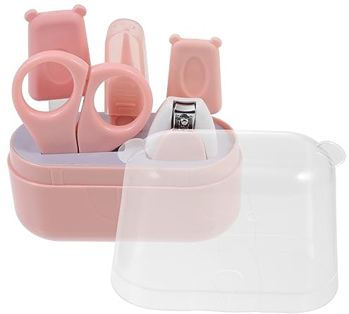 LRXIYODE Nageltrimmer Junge Mädchen mit Nagelfeile und Nagelschere Multifunktional Nagelpflege Komplettes in Kleiner Tasche