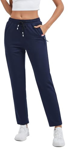 FGFD&OU Jogginghose Damen Sporthose Baumwolle Sweathose Frauen Trainingshosen Slim Fit Jogger Sweatpants Lang Freizeithose Laufhosen für Mädchen