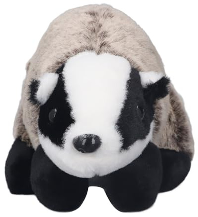 Hztyyier Realistische Gefüllte Stinktierpuppe, Weiches Plüschspielzeug für, Dekoration, Tierliebhaber