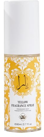 Pheromone Perfume Woman,Haar & Körper Parfüm Mist Parfüm,Langlebig,Pheromone Geschenk für Männer 80ml (Gelb)