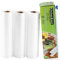 KitchenBoss Sac sous Vide Alimentaire,Rouleaux de Mise sous Vide sans BPA,pour Machine sous Vide (3 rouleaux 20x5M- Plus épais & cutter box)
