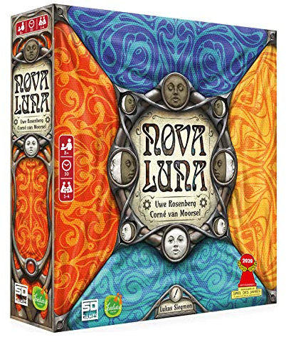 SD-SPIELE - Nova Luna, Mehrfarbig, eine Größe, in Spanischer Sprache (SDGNOVLUN01)