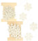 com-four® 2X Girlande aus Papier zur Weihnachtsdeko - Weihnachtsgirlande - Weihnachtsbaumschmuck - Fensterdekoration [Auswahl variiert] (2 Stück - 260cm)