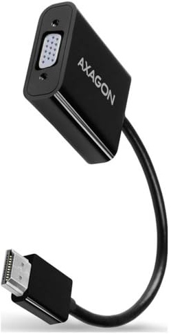 AXAGON RVH-VGAN, HDMI auf VGA Reduzier/Adapter, Full HD, Audio Out