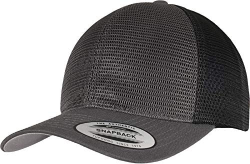 Flexfit YP Classics 360 OMNIMESH Cap 2-Tone,Charcoal/Black one Size