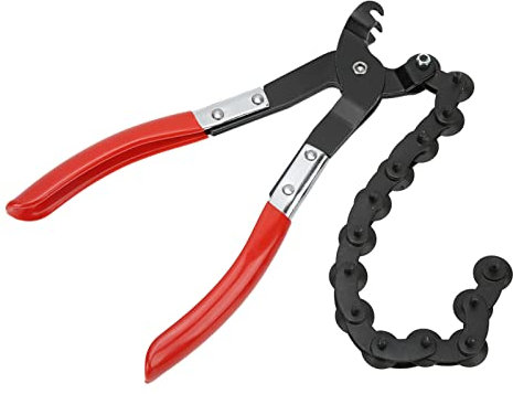 Shanrya Cortatubos de Cola, Cadena Cortatubos sin Deformación 23,5 Cm / 9,25 Pulgadas Universal para Tubos de Cobre de PVC para Coche
