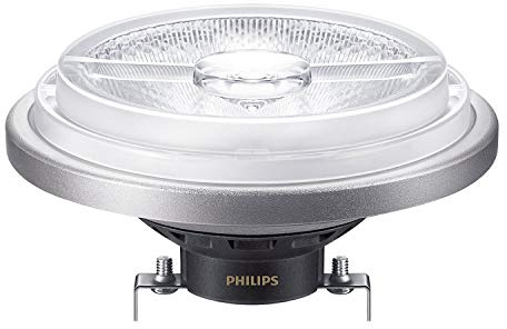 Master LED ExpertColor AR111 G53 10.8W 50W Equivalent LED Spot Light 3000K Warm White 620lm CRI95 24° Beam Dimmable Accent Lighting for Retail Hospitality Home Use