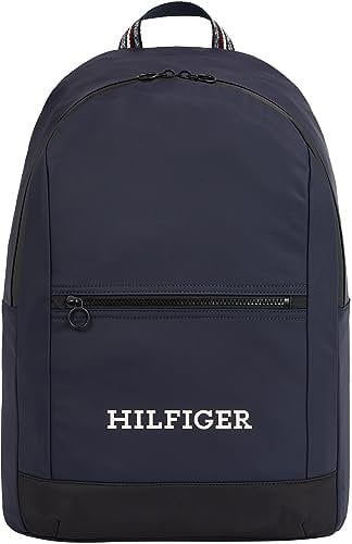 Tommy Hilfiger Herren Rucksack Dome Handgepäck, Blau (Space Blue), Onesize