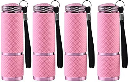 Linterna LED ni linterna, pequeña linterna con 9 ledes, colorida linterna para niños, Ial para niños, cámara de senderismo, viajes, ciclismo, fiesta al aire libre