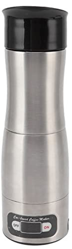 Tragbare Espressomaschine,Kaffeemaschine, Espressomaschine, Handkaffeemaschine, Mini Kaffeevollautomat mit Zigarettenanzünder 12V 24V Reisegadgets