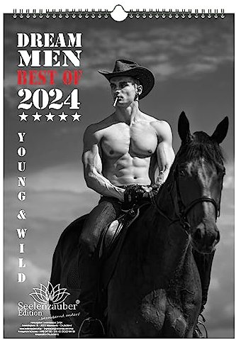 Sexy Dream Men für 2024 DIN A4 Kalender Erotik Männer Mann - Seelenzauber