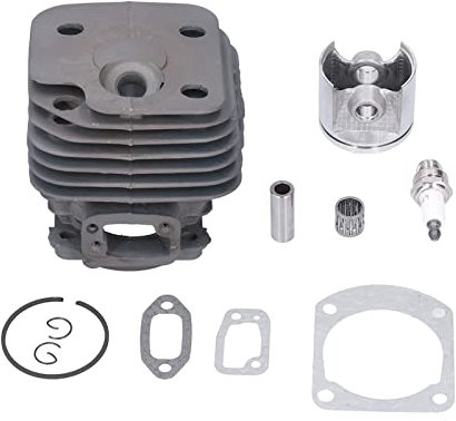 EVTSCAN Cilindro Pistone Kit Motosega Accessori di Ricambio 50mm Fit Per Husqvarna 268 268XP 268K