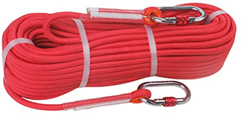 Cuerda de escalada 10-100 metros de longitud Cuerda de escalada profesional Rappel Cuerda de rappel Excursiones al aire libre Accesorios 9 mm / 10,5 mm Diámetro Escape Cuerda de alta resiste